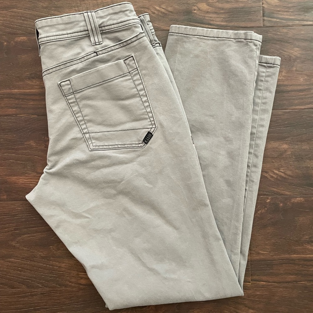 5.11 Mens Gray Jeans